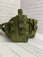 Тактическая набедренная кобура / олива