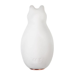 Белый клиторальный стимулятор 7,5см Штучки-дрючки Mr.Bear