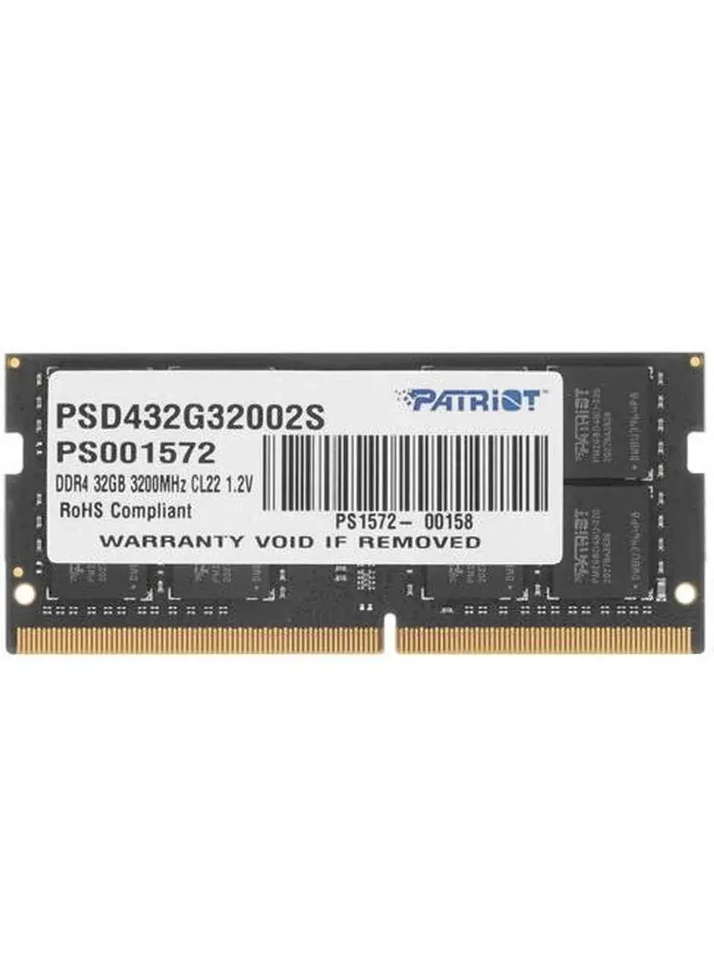 Оперативная память Signature Line PSD432G32002S 32 ГБ