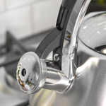 Чайник 3,2л нерж со свистком и ручкой "soft touch", индукция