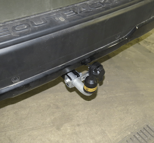 Фаркоп Motodor Subaru Outback с 2021 г. (оцинк. Шар) арт.MOTODOR.92204-A