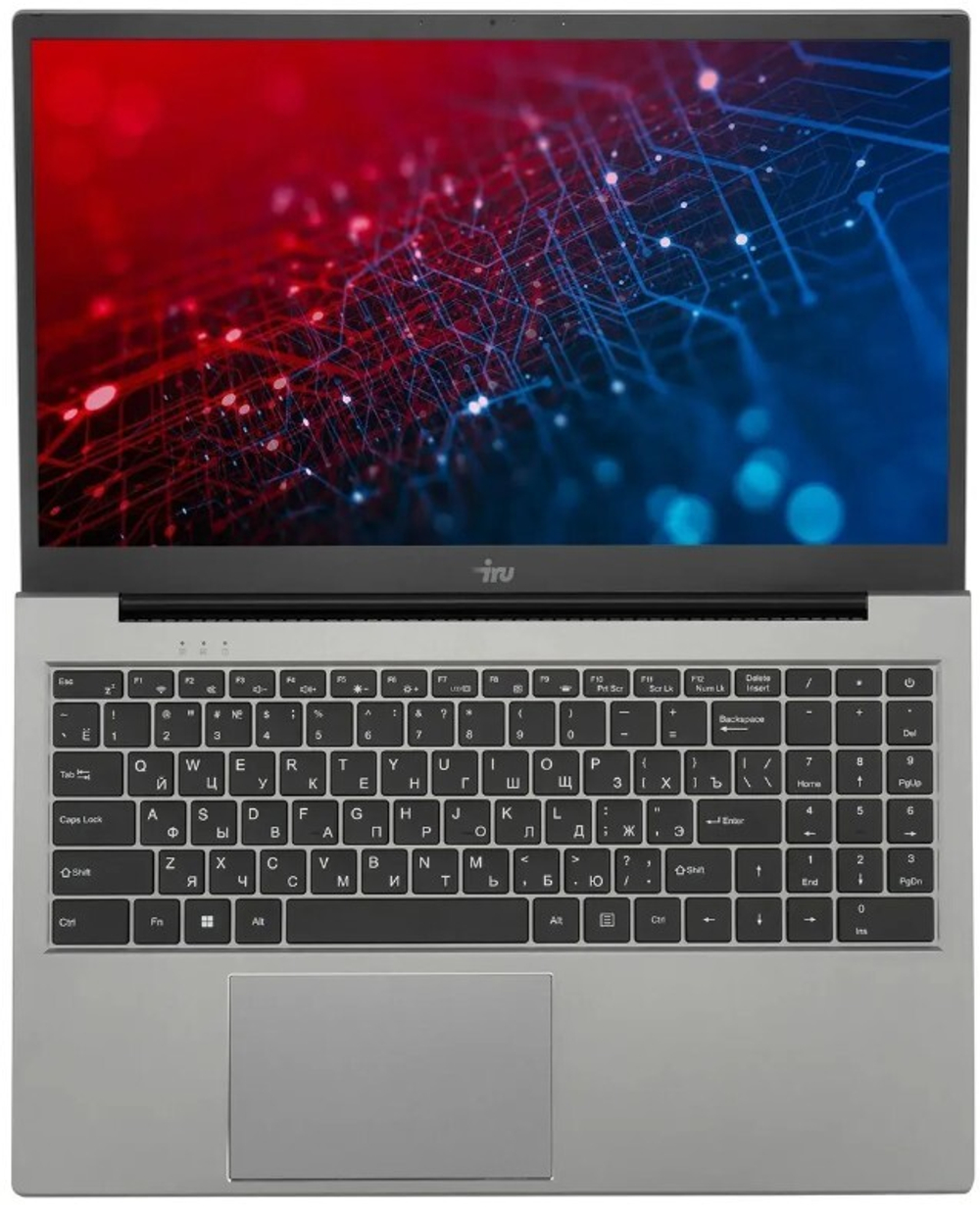 Ноутбук  iRu Planio 15INPR 15.6 ", Intel N, 16 Гб RAM, 512 Гб SSD, UHD Graphics, Серый