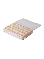 Коробка универсальная двухсторонняя Nisus 20.5х14.5х4 см, серо-бежевая