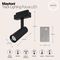 Трековый светодиодный светильник для магнитного шинопровода Maytoni Track Lamps TR019-2-10W3K-B
