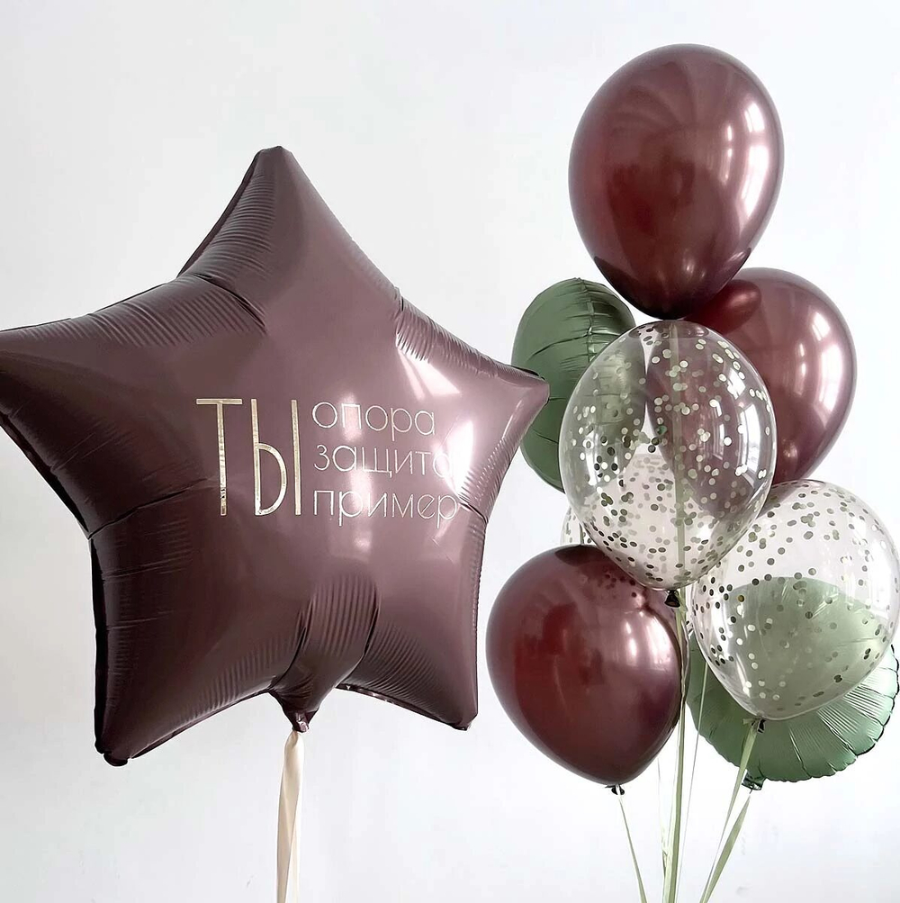Композиция из шаров "Опора и защита"