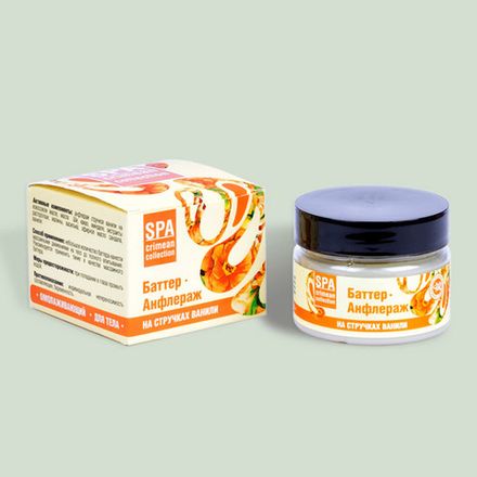 Баттер-анфлераж "На стручках ванили" омолаживающий