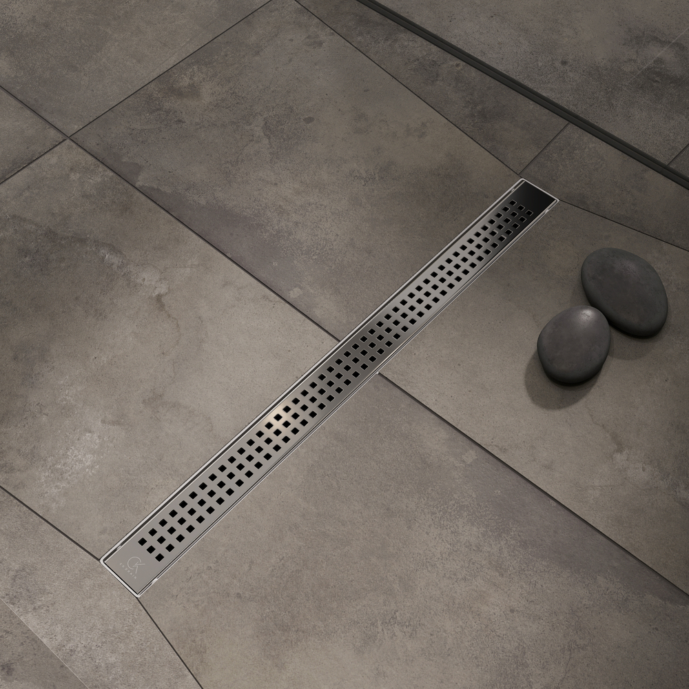 Душевой лоток CK DRAIN AQPL10-70 Cube 70 см, решетка из нержавеющей стали