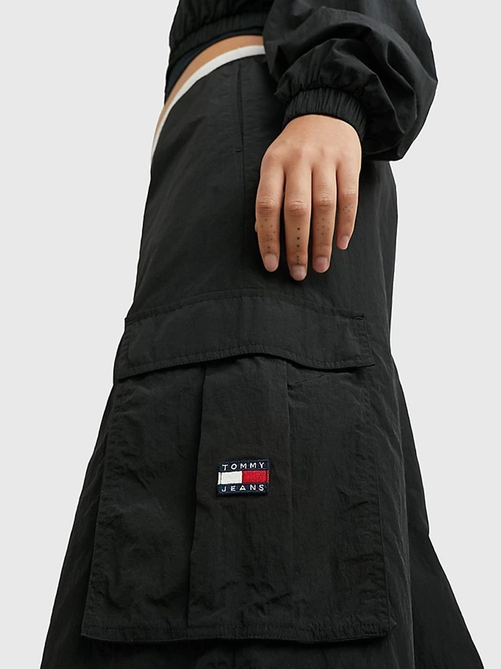 Брюки спортивные женские TOMMY JEANS CLAIRE HR WIDE TRACKPANT