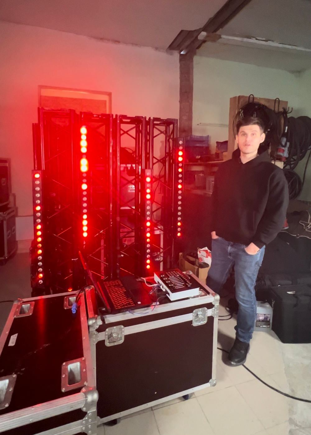 Световой прибор LED BAR 18x15 RGBWA PIXEL BS