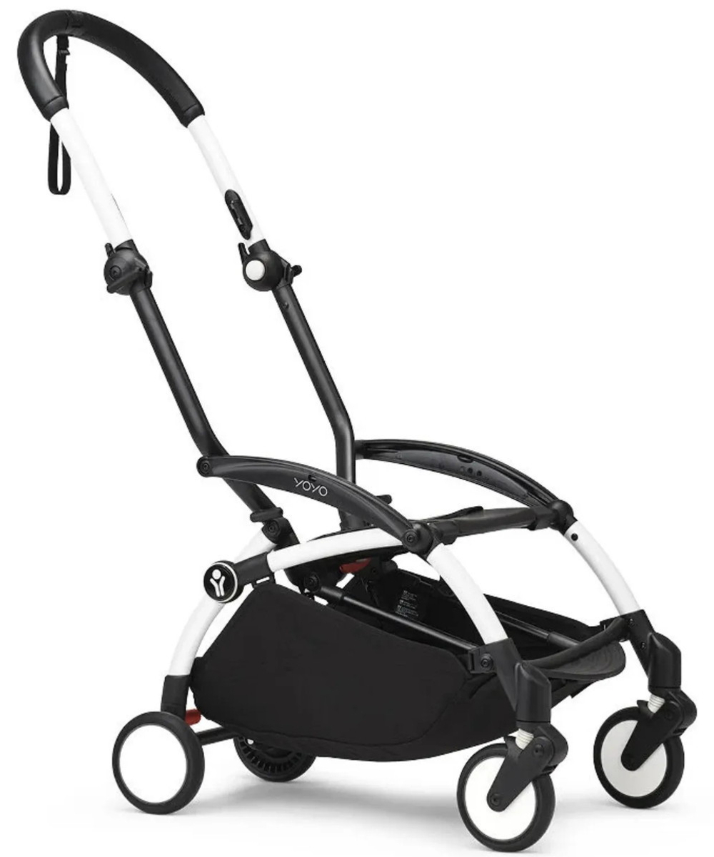 Коляска Stokke YOYO3 Newborn Pack рама белая White 2 в 1 Olive