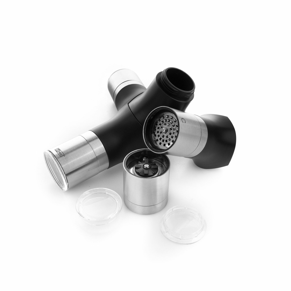 Мельница для перца, соли, чили перца и трав на магнитах 18.3х16см AdHoc Giant