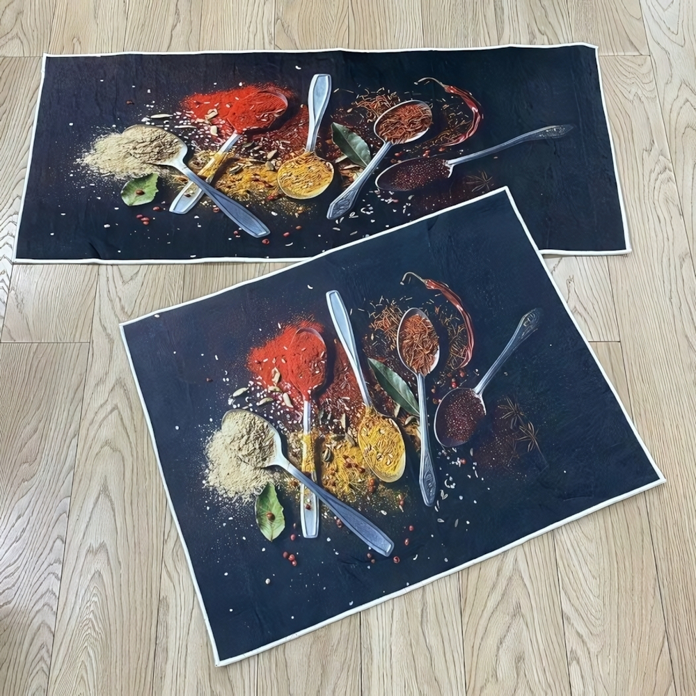 Набор ковриков интерьерных ZALEL KITCHEN 50*120+60*80 6880