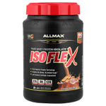 ALLMAX, ISOFLEX®, чистый изолят сывороточного протеина, карамель макиато, 2 фунта (907 г)