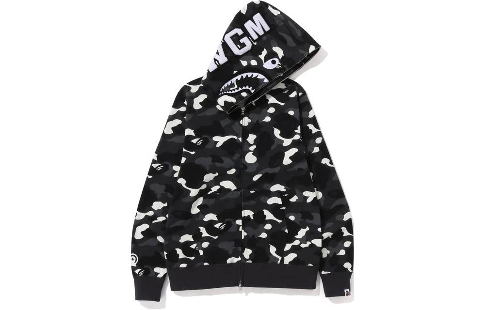 A Bathing Ape City Camo Shark Full Zip Худи Ss23
