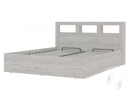 Кровать 1;4 МС Гранд (дуб крафт белый)