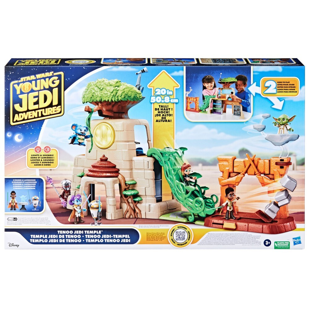 Hasbro Star Wars - Интерактивный храм джедаев на Теноо + 2 фигурки F7879 / артикул   F7879  / GTIN 5010996158659