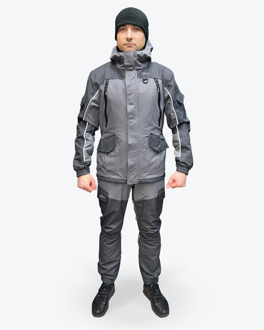 Костюм Pride Скат демисезонный, мембрана 10000/10000, цвет серый