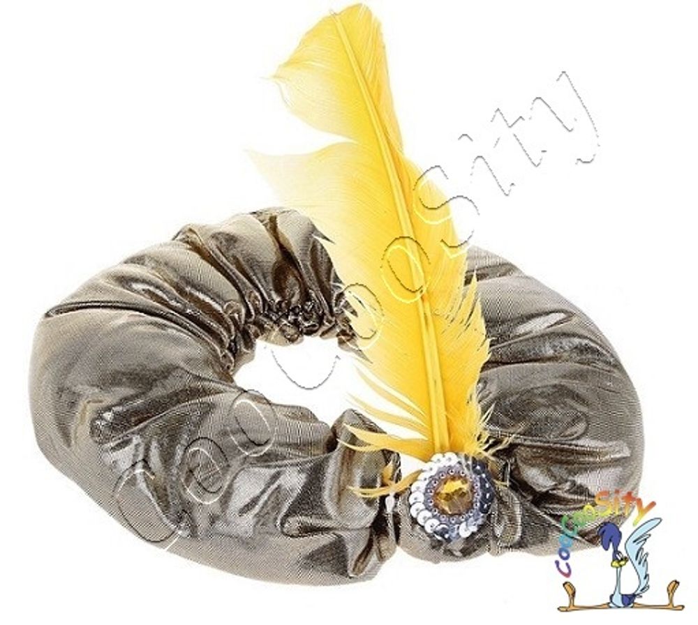 шляпа Принца золотая 8 х 23 х 35 см, текстиль