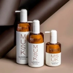 Шампунь для волос Mocheqi musk shea butter для поврежденных, окрашенных волос 518 мл