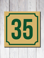 Табличка адресная УФ-3