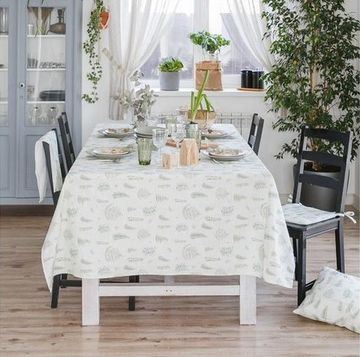 Скатерть "Ветки", 150*280 см, 100% хлопок