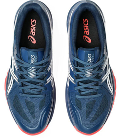 Мужские кроссовки для бадминтона/сквоша Asics Powerbreak FF - mako blue/white