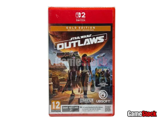 Star Wars: Outlaws Gold Edition (Nintendo Switch 2, Русские субтитры, Новый)