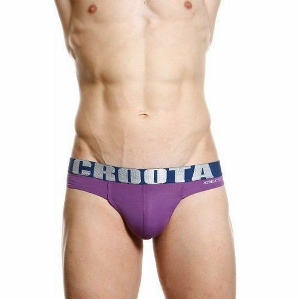Мужские трусы брифы сиреневые CROOTA Inner Sport Bikini Brief Lilac CR00041