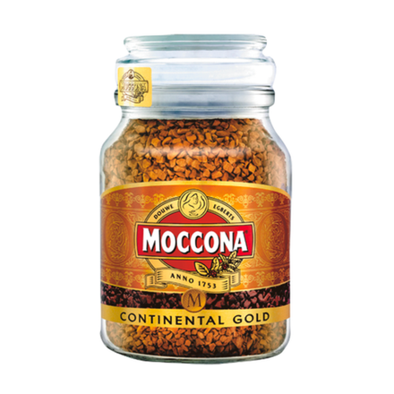 Кофе растворимый Moccona Continental Gold, 95 г, стеклянная банка