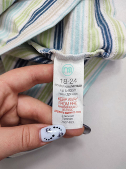 Футболка в полоску на 1,5/2 года