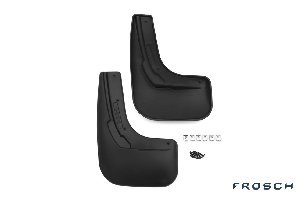 Брызговики задние подходят для VOLKSWAGEN Polo, 2015-2020, сед., 2 шт.(optimum) в пакете