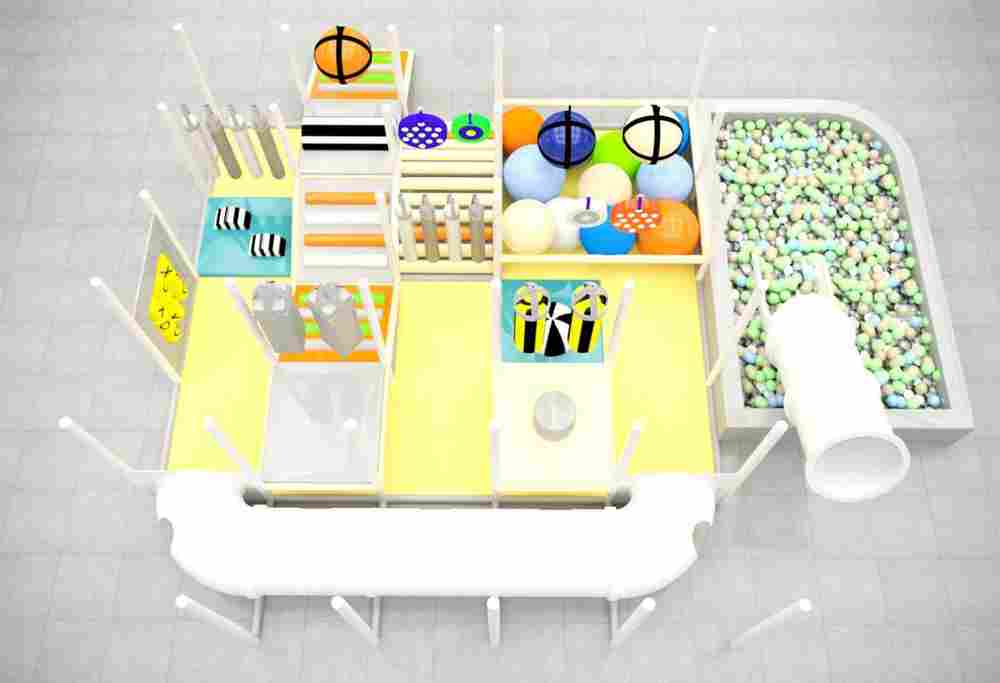 Детский игровой лабиринт «Игровая Путаница»