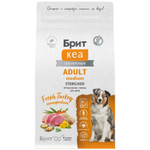 Корм для собак Брит BRIT CARE Dog Adult M MONOPROTEIN Dental Health с индейкой для собак средних пород с чувствительным пищеварением 3кг