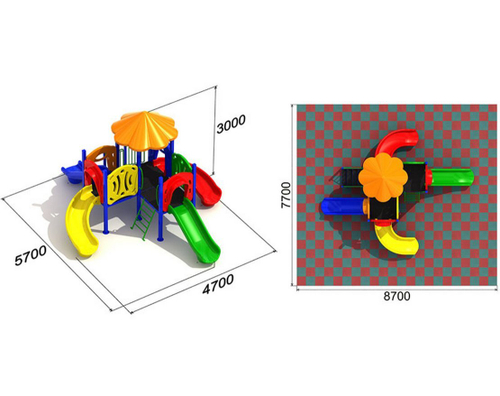 Детская площадка Мотылек 4.3