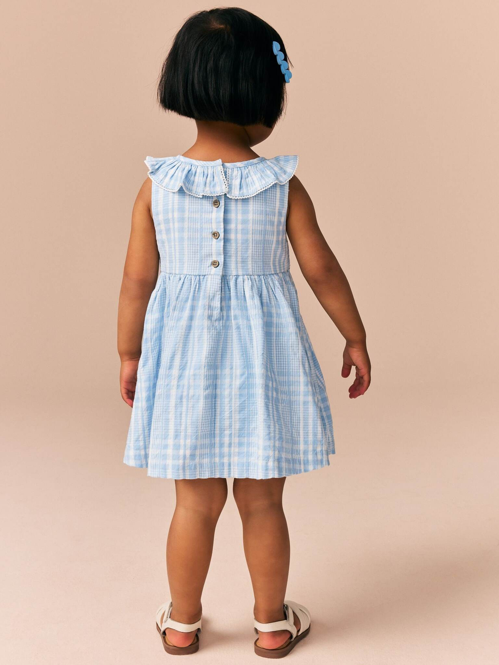 Сарафан для девочки Next E99-255, Голубой