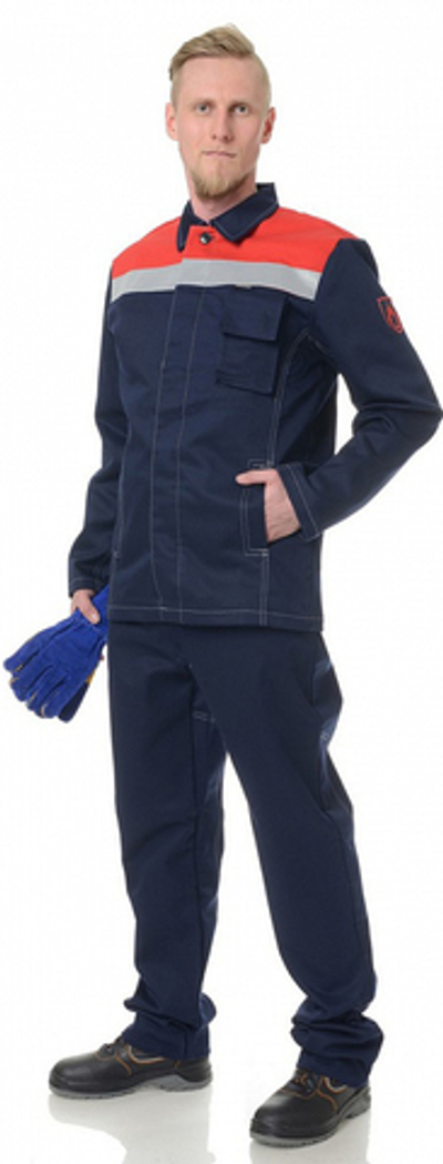Костюм сварщика Титан Комфорт 1 кл.защиты (тк.100% хб,320)