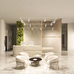 DK6455-WH Трековый светильник SOLID KOPER, 155мм, d80, 220V, LED 3000K, 30W, IP20, белый, алюминий