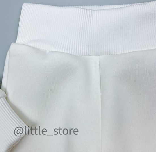 Комплект из футера с начесом "Simple" Молоко