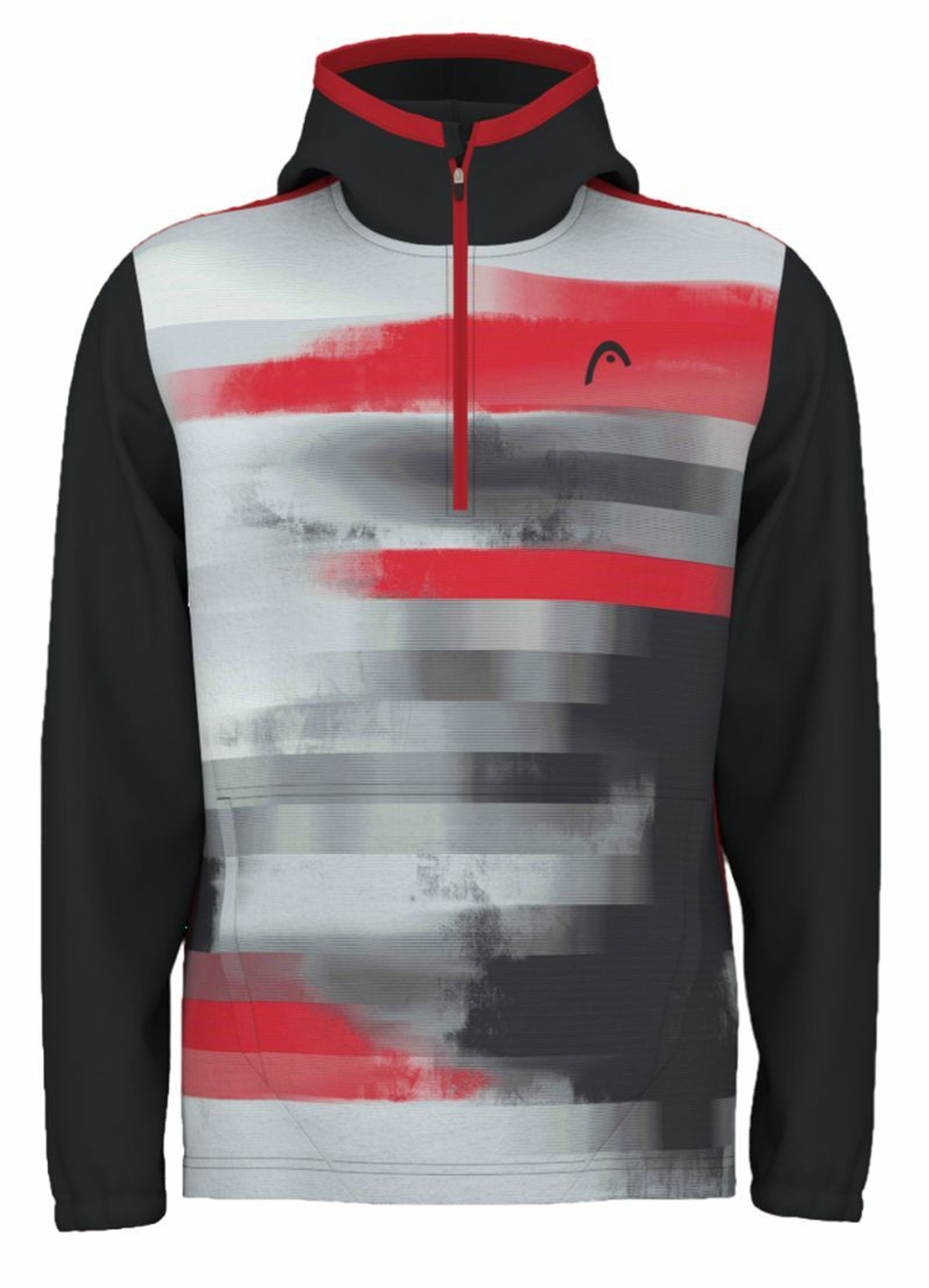 Мужская теннисная кофта Head Topspin Hoodie - разноцветный