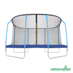Батут уличный Green Glade с сеткой и лестницей 12-футовый