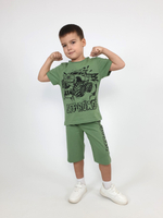 01-152-3 Комплект для мальчика (футболка+шорты)