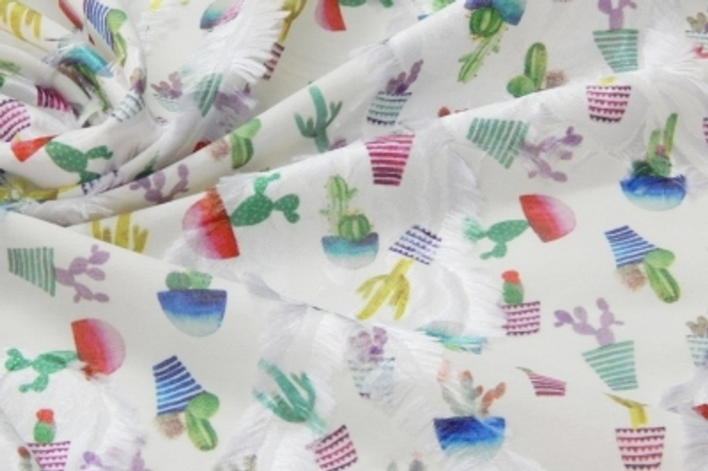 Жаккард плательный. Коллекция Kenzo.