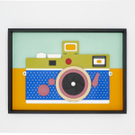 Camera / Фотоаппарат — Картина Поп-арт