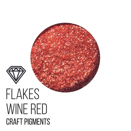 CraftPigments Flakes Wine Red 25мл