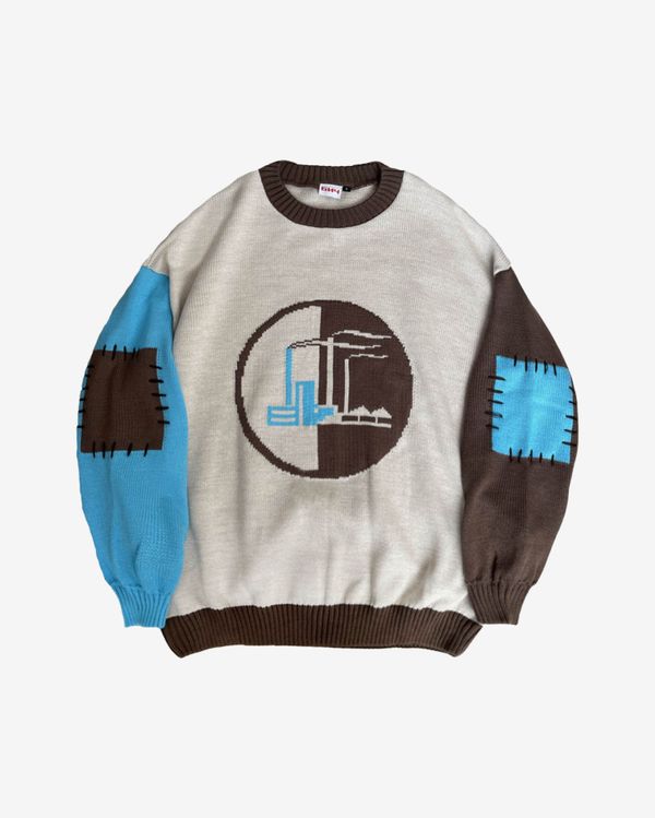 Свитер Завод Голубой - фото 1