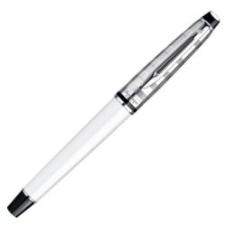 Waterman Expert 3 DeLuxe White CT перо F (S0952380)
