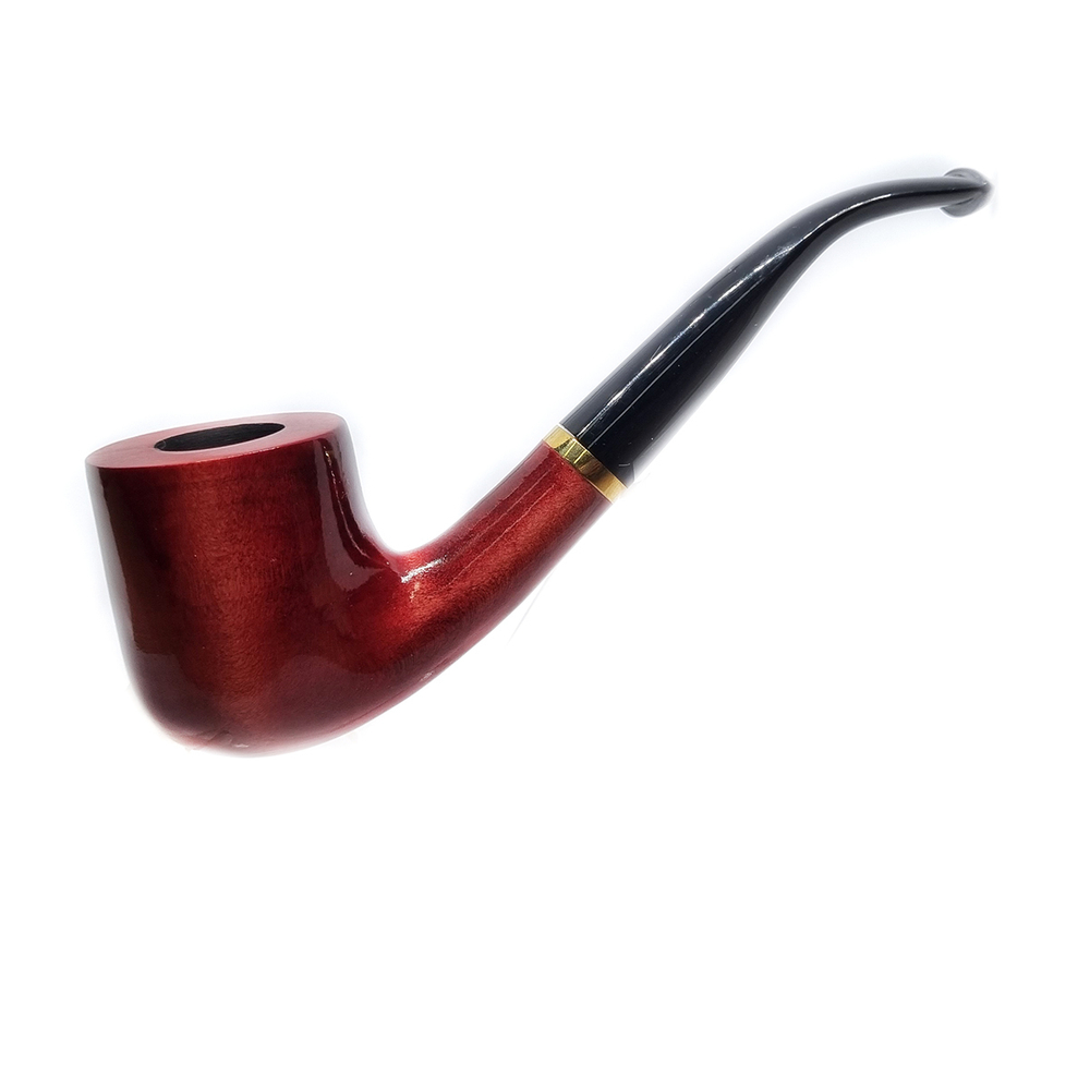 Трубка "Mr. Brog" №38 Old Boy Gold красный (Охладитель, Груша) (Польша)