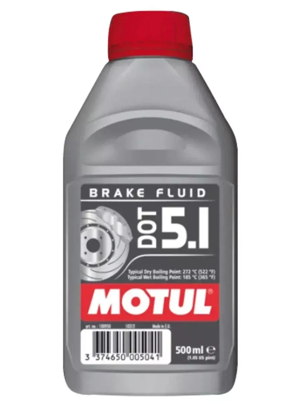 Тормозная жидкость DOT 5.1 BRAKE FLUID 0,5 л