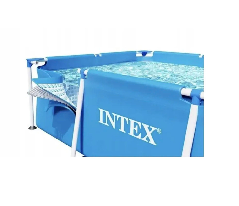 Чаша для каркасного бассейна 450х220х84 см Intex 10580, сменный лайнер Интекс Rectangular Frame Pool (синий)