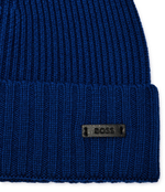 Хлопковая шапка Fati BOSS BLACK - темно-синий(50495306)